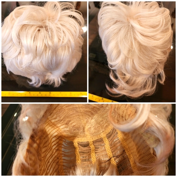 Silver/White, Short Wig/Hairpiece (Costume, LARP, Content Creation) - Picture 1 of 1